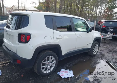 2023 Jeep Renegade Latitude 4X4 из США, поврежденный, VIN ZACNJDB10PPP63248